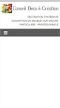 Mobile Screenshot of conseil-deco-creation.com